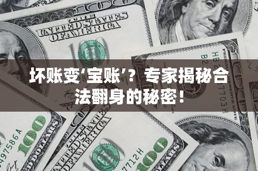 北京坏账变‘宝账’？专家揭秘合法翻身的秘密！