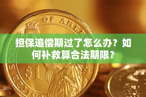 北京担保追偿期过了怎么办？如何补救算合法期限？